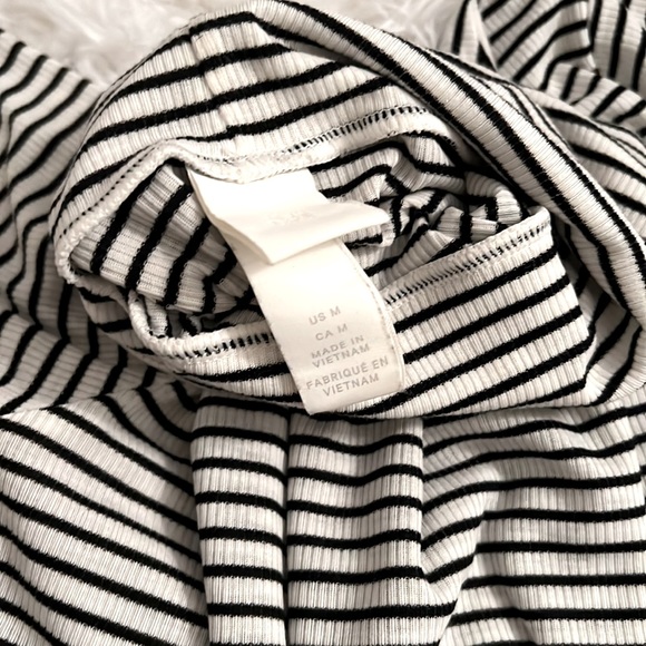 HM Striped ribbed turtleneck - Picture 2 of 2